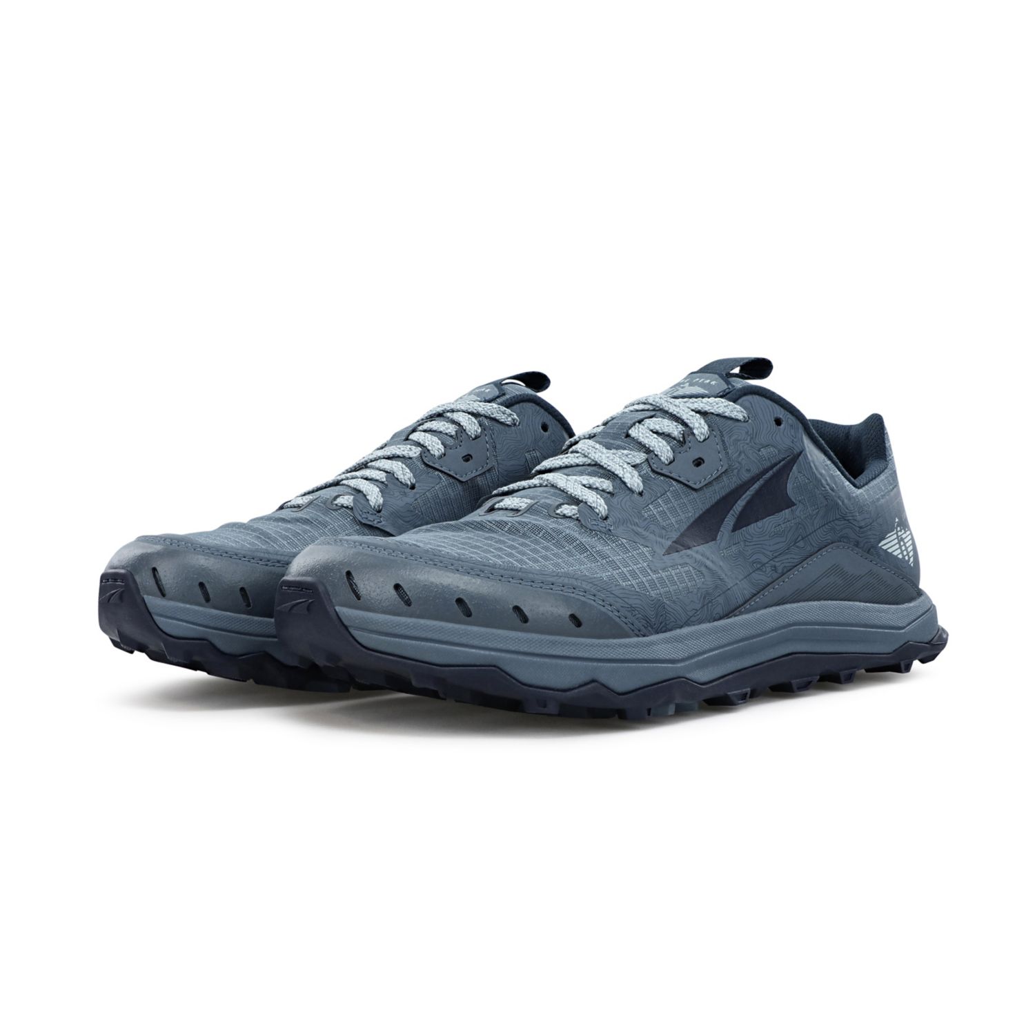 Altra Lone Peak 6 Women's Trail Running Shoes Navy / Light Blue | South Africa-01234799